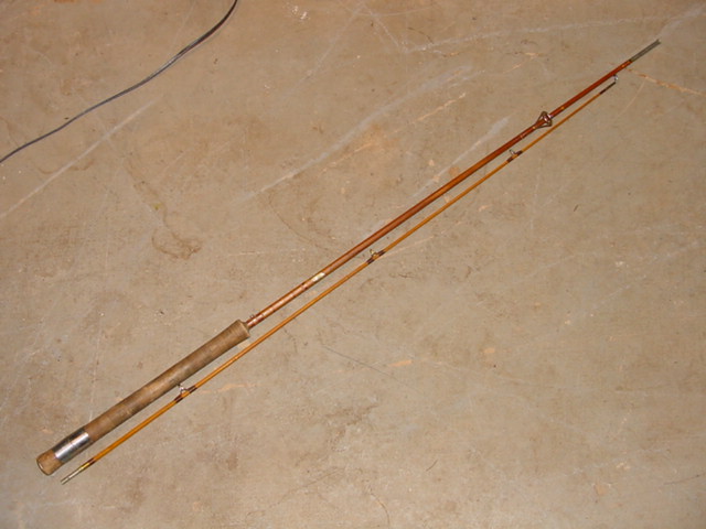 Unusual Style Sewell N Dunton Anglers Choice Tonkin Bamboo Fishing Rod  Vintage